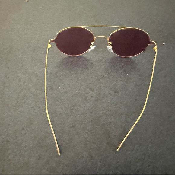 Zadig & Voltaire Gold Frame with Pink Lenses Sunglasses
